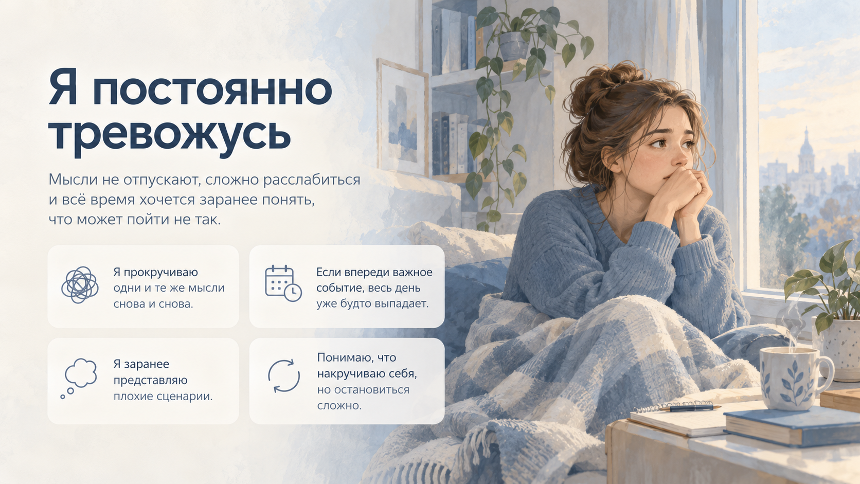 Я постоянно тревожусь