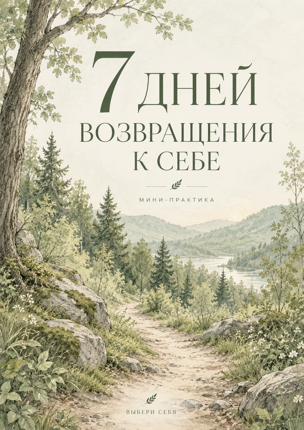 Обложка «7 дней возвращения к себе»