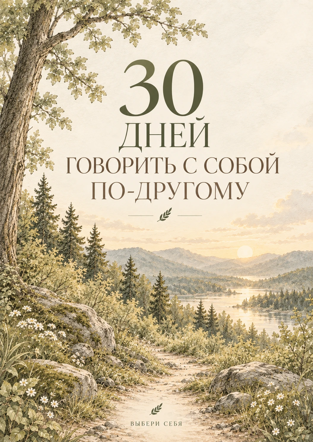 Обложка «30 дней говорить с собой по-другому»