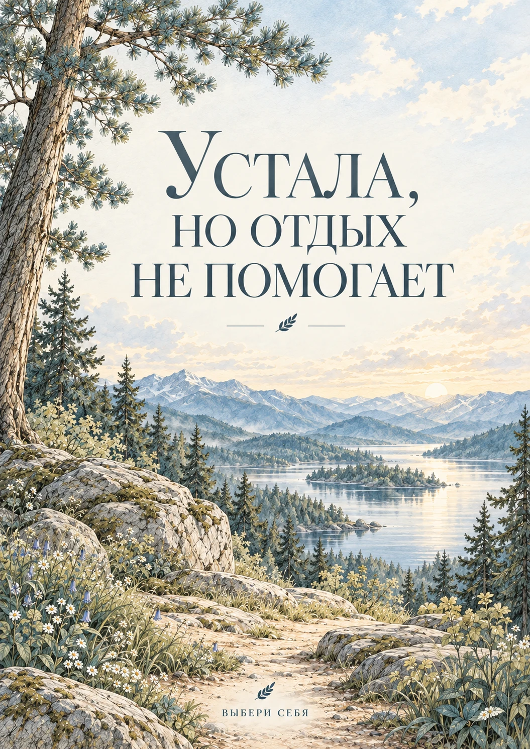 Обложка «Устала, но отдых не помогает»