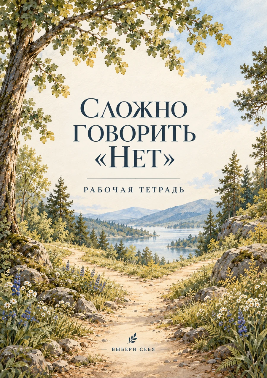 Обложка «Сложно говорить «нет»»