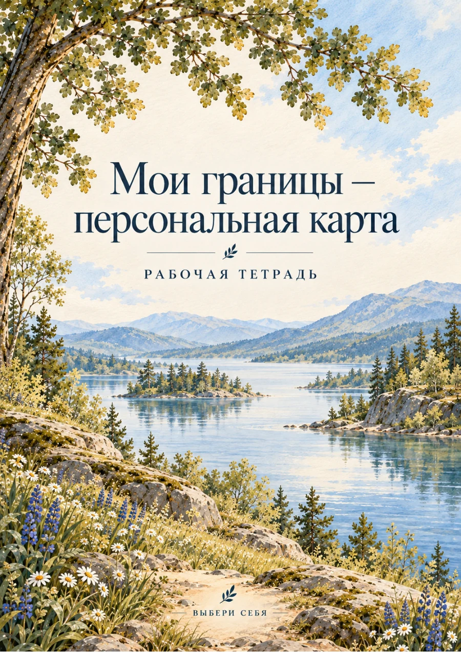 Обложка «Мои границы — персональная карта»